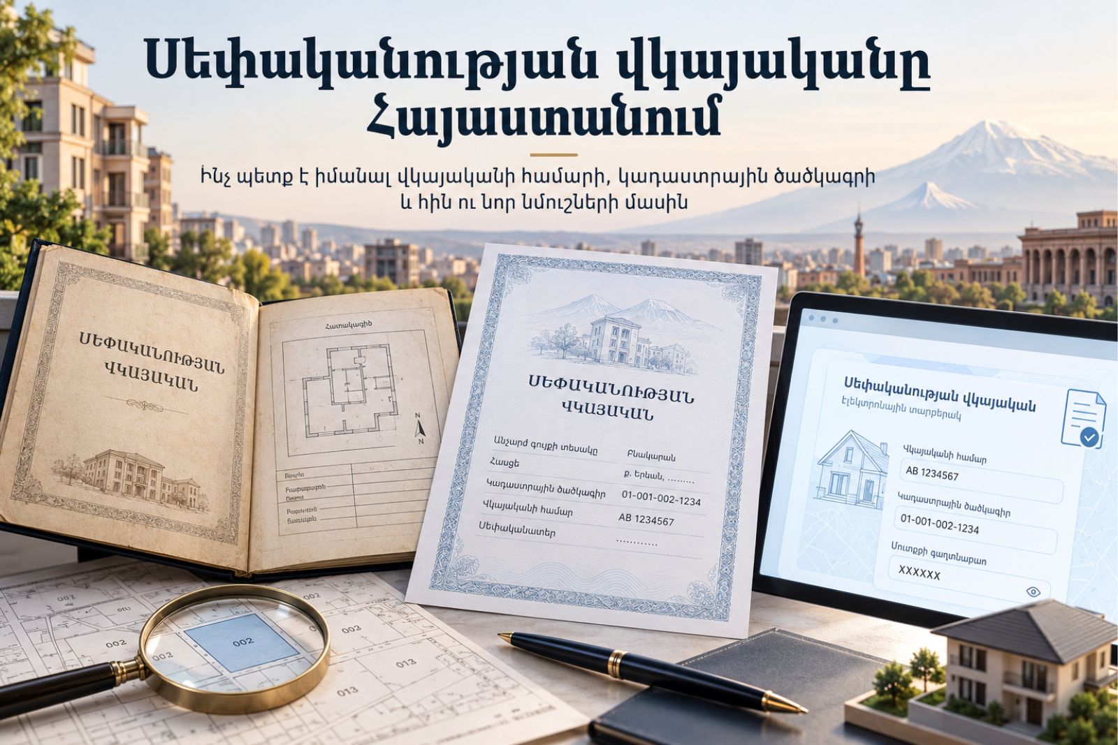 <<Սեփականության վկայականը Հայաստանում․ այն ամենը, ինչ պետք է իմանալ>> blog post cover image